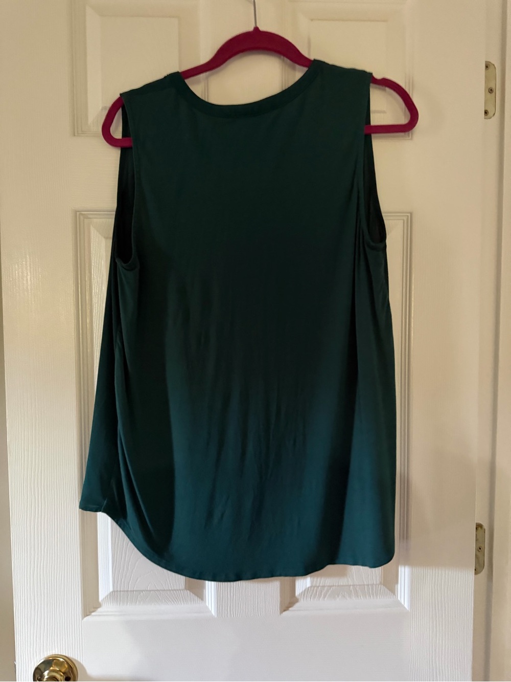 Papermoon Teal V-Neck Sleeveless Camisole - Picture 3 of 3